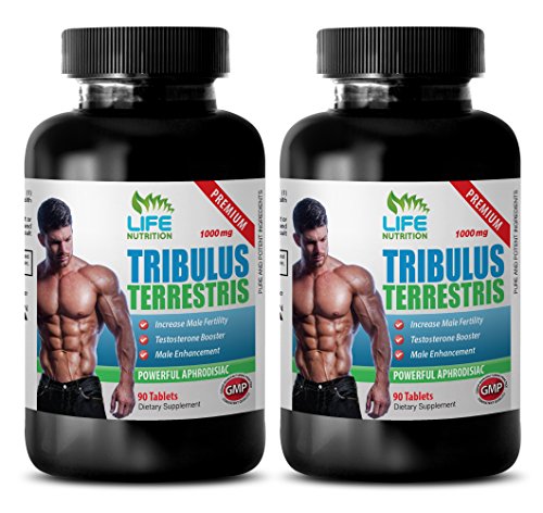 Testosterone booster for sex drive - TRIBULUS TERRESTRIS EXTRACT 1000Mg - Tribulus terrestris 1000 mg - 2 Bottles 180 Tablets (Best Foods To Eat To Increase Testosterone Levels)