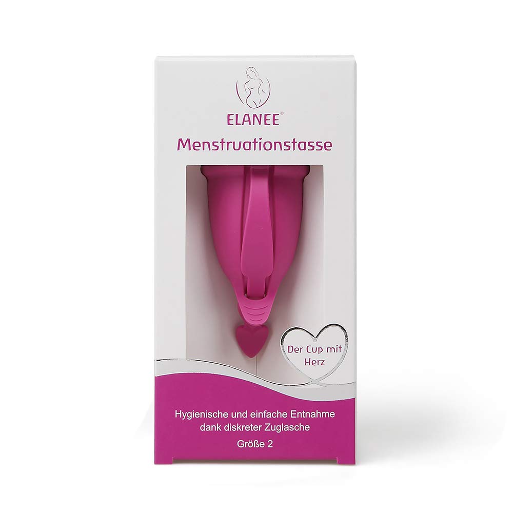 Elanee 741-00 Menstrual Cup, Size 2, Pink, 14 g