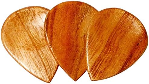 US Blues P3-GRTK Grip Wood Teak Guitar Picks