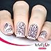 Whats Up Nails - A011 Leaves Are Fall-ing Stamping Plate for Autumn Nail Art Design