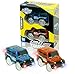 Car Track,Light Up Tracks Car(2-Pack) Glow in The Dark Racing Track Accessories Compatible with Most Tracks,Boys & Girls (style1：red+Blue)