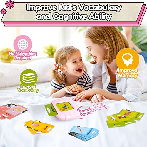 YATAOME Talking Baby Flash Cards Preschool Montessori Educational