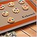 silicone Baking Mat, Non Stick Cookie Sheet Liner, Food Safe Silicone Baking Sheets for Food Baking and Cooking ( 3-Pack 2 Half Sheets + 1 Qtr Sheet )