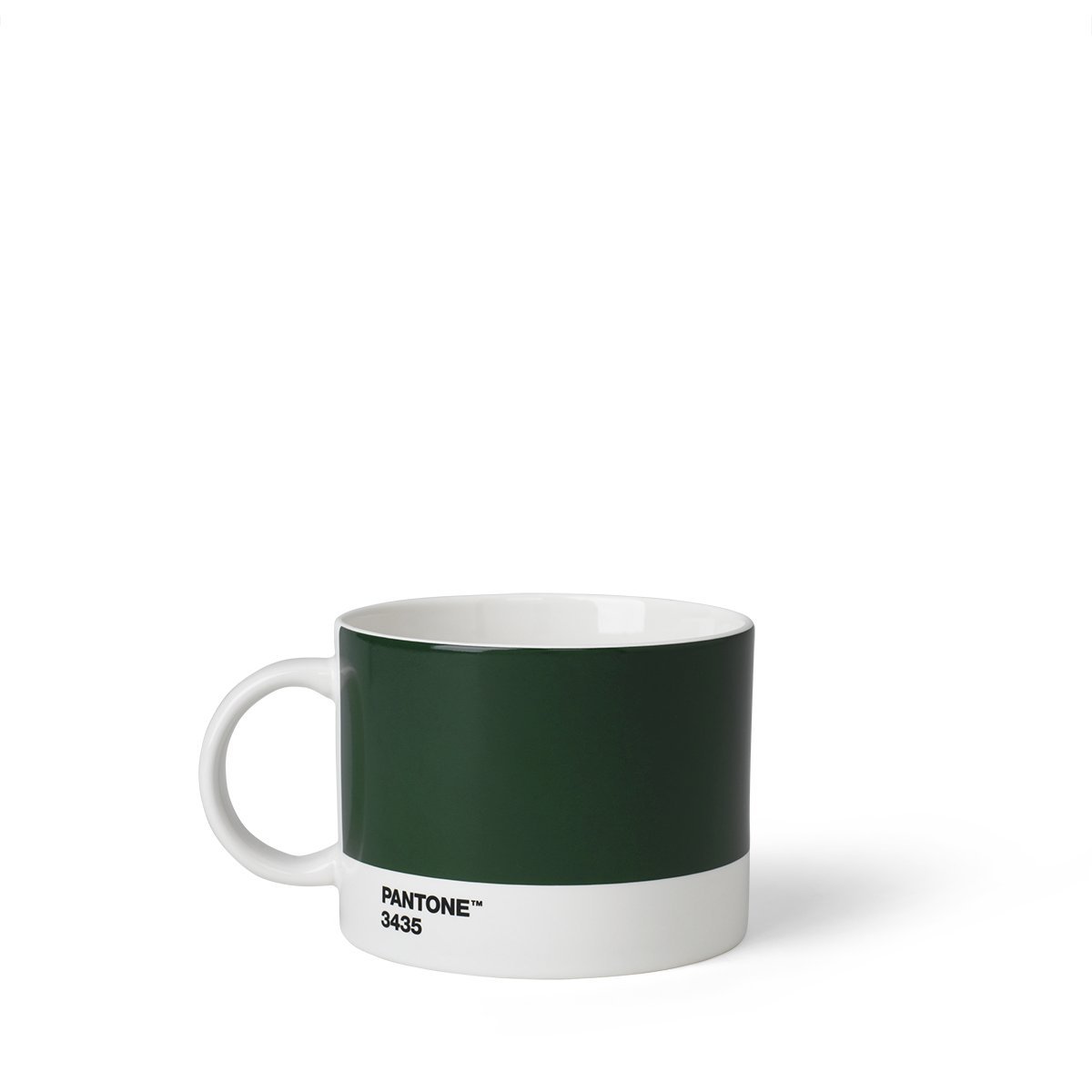 Pantone Cup, Tea/Coffee Mug, fine China (Ceramic), 475 ml, Dark Green, 3435 C, 1 Count (Pack of 1) — image 1