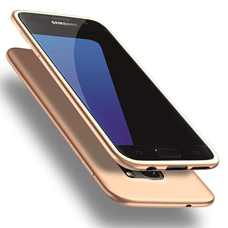 X-level Samusung Galaxy S7 Hülle, [Guardian Serie] Soft Flex Silikon Premium TPU Echtes Telefongefühl Handyhülle Schutzhülle 