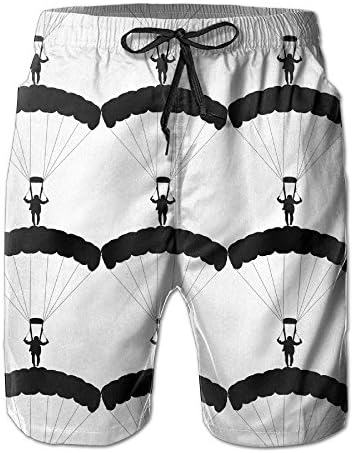 Disaeq Parachute Men's Swimwear Beach Short Gym Home Pants Sports Yoga Sweatpants