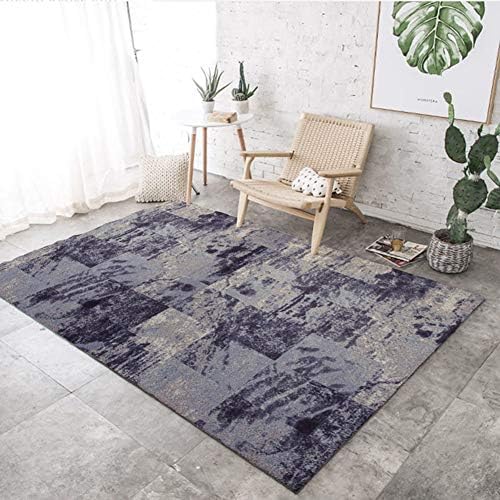 Modern Abstract Carpet,Fluffy Area Rugs,Silky Floor mats Anti-skid Rug Home decor rug mats Living room Bedroom-R 63x91inch(160x230cm)