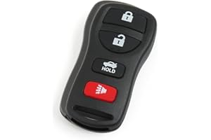 TUCKBOLD Keyless Entry Remote for Nissan 350Z 2003-2009 315Mhz KBRASTU15 4 Button Reusable | Control Replacement Car Key Fob 