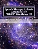 Speech Therapy Aphasia Rehabilitation Star Workbook