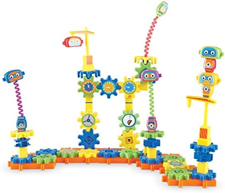 Learning Resources Gears! Gears! Gears! Robot Factory Building Set, 80 Pieces