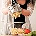 Large Potato Ricer Stainless Steel, Potato Masher Stronger, with Longer Leverage Handles,3 Interchangeable Discs, Ricer Kitchen Tool-Mashed Potatoes, Masher for Fruits, Vegetables, Baby Food,etc