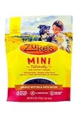 Zukes Mini Natural Peanut Butter Recipe Dog Treat 6 Ounce, Pack of 2