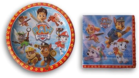 Paw Patrol Party Supply Kit - Napkins and Plates