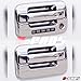 A-PADS (Just Overlay Chrome 2 Door Handle Cover with Keypad & W/O Passenger Keyhole Compatible with for Ford F150 F-150 Year 2004 05 06 07 08 09 10 11 12 13 2014