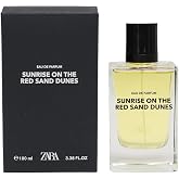 Zara Sunrise on the Red Sand Dunes Perfume for Men Citrusy Fragrance with Bergamot Ginger Amber by Mylene Alran Eau de Parfum 100ml (3.4 fl. oz.)