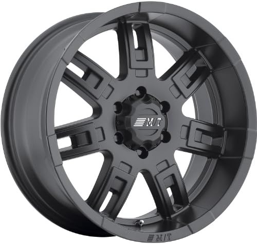 Mickey Thompson Side Biter II 17 Black Wheel / Rim 6x135 with a 0mm Offset and a 87 Hub Bore. Partnumber 90000019401