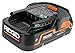Ridgid Genuine OEM AC840085 1.5 Amp Hour 18V Compact Lithium Ion Power Tool Battery with Onboard Fuel Gauge and Flat Standing Base (Renewed)