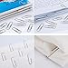 Paper Clips, 700 Pieces Assorted Sizes Paper Clips, Small, Medium and Jumbo (28mm, 33mm, 50 mm), for Office School Clips and Personal Document Organizing (Silver) by EAONE