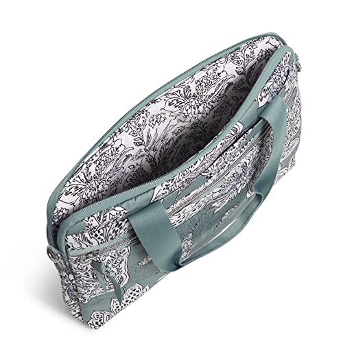 Vera Bradley Women's Performance Twill Slim Laptop Organizer, Tiger