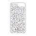 Kate Spade New York Protective Clear Glitter Case for iPhone 7 Plus - Multi Glitter