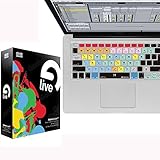 Ableton Live Shortcut Keyboard Cover Mac Silicone Portector Skin For Macbook Air 13 &amp; Macbook Pro 13 15 17, Retina (US / European ISO Keyboard) (EU/US Both)