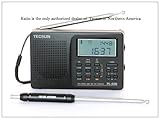 Tecsun PL-606 Digital PLL Portable AM/FM Shortwave Radio with DSP