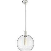 Z-Lite 7501P14-BN Margo Pendant, 1-Light 100 Watts, Brushed Nickel