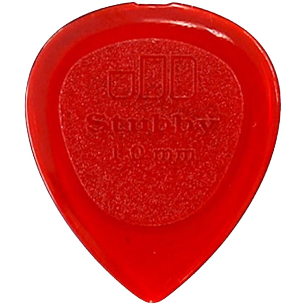 Dunlop 474R30 3.0mm Stubby Jazz Guitar Picks, 24-Pack — image 1