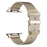 For Apple Watch Band 38mm, GEOTEL Milanese Loop Stainless Steel Band for Apple Watch Series 2 Apple Watch Series 1 Apple Watch Sport Apple Watch Edition with Classic Buckle (38MM-CHAMPAGNE GOLD)