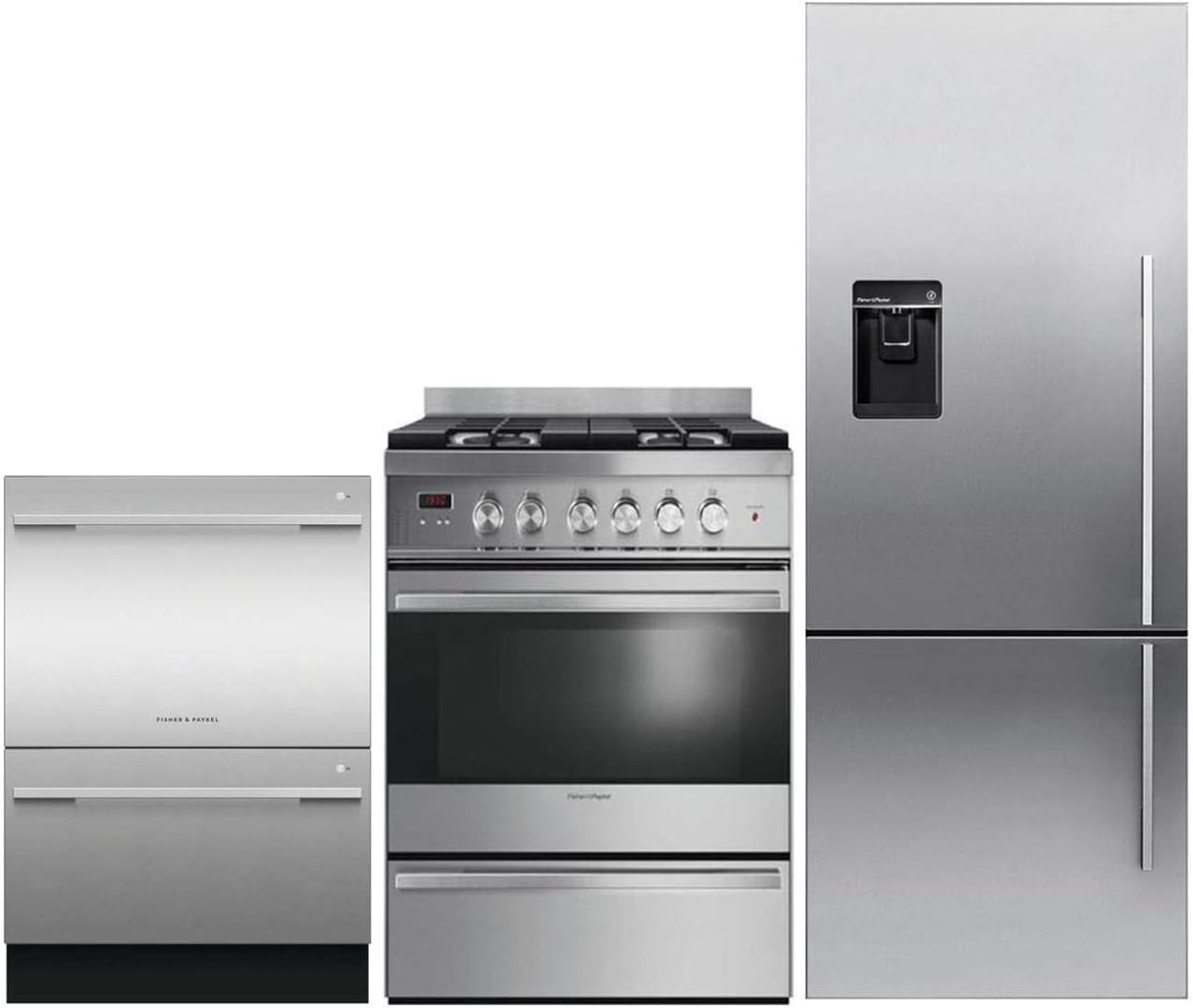 Amazon Com Fisher Paykel 3 Piece Kitchen Package Rf135bdlux4 25