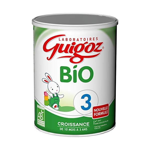 Guigoz Bio 3 Lait De Croissance En Poudre De 10 Mois A 3 Ans Boite De 800g Bebeservice Guigoz Bio 3 Lait De Croissance En Poudre De 10 Mois A 3 Ans Boite De 800g Bebeservice