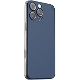 Atom Studios for iPhone 16 Pro Max Case Magnetic Soft Snap, Compatible with Magsafe, Ultra Thin Slim-Fit, 100% Recycled Materials, Phone Case for iPhone 16 Pro Max (6.9") - Navy