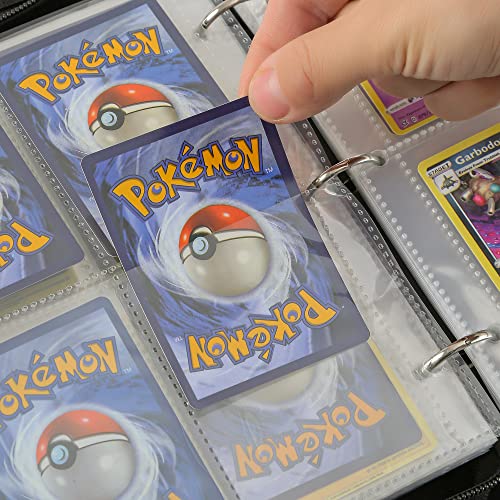lol booster box AEOLZ 4 Pocket Traing Card Binder for Pokemon Cards with Sleeves, 480 Cards  Large TCG Cards Holder 3-Ring 60 Sleeves Book, Zipper Carry Case Cards  Collection Binder Album, Pink AZKC-4PI-02 : Amazon.com.au: main image 0
