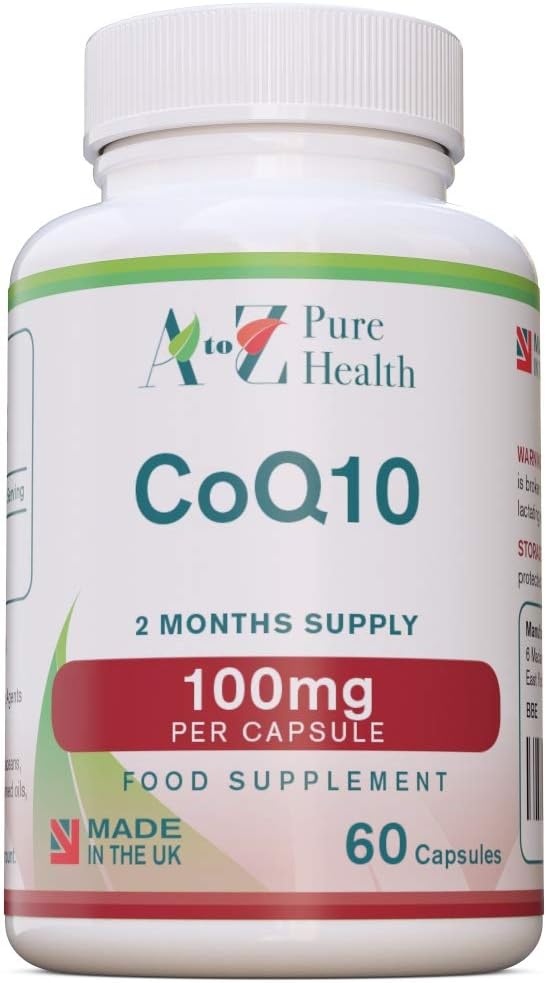CoEnzyme Q10 Capsules, 60 count (Pack of 1)