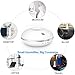 Opaceluuk OP-USB-HUMI01, Portable Personal Mini Aquarius 2, Battery/USB Powered Cap Humidifier for Travel Car Office Desktop Bedroom (Bottle Adapter Included in Top-Right