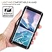 Temdan Galaxy S9+ Plus Waterproof Case 2018 Support Wireless Charging Case Rugged Built in Screen Protector Shockproof Underwater Case for Samsung S9+ Plus(6.2inch) (Black)