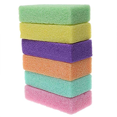 2pcs Pumice Sponge Stone Dead Skin Exfoliating Callus Corn Remover Pedicure Shower Foot Body Care Cleaning Tool