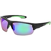 Karsaer Verde Golf Semi-Rimless Ball Finder Sunglasses for Men Women,Golfing,Running,Cycling,Pickleball, UV400 Protection