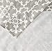 GoodGram Ultra Luxurious Grey Shabby 3 Piece Kitchen Curtain Tier & Valance Set By
