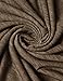 H2H Mens Stylish Fashion Casual Front Placket Basic Henley T-Shirts Brown US L/Asia XL (CMTTS0203)