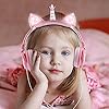 Unicorn-Kids-Headphones-Glowing-Cat-Ear-Headphones-with-85db-Volume-Limit-Foldable-Headphones-for-Kids-Girls esonstyle Unicorn Kids Headphones, Glowing Cat Ear Headphones with 85db Volume Limit, Foldable Headphones for Kids Girls