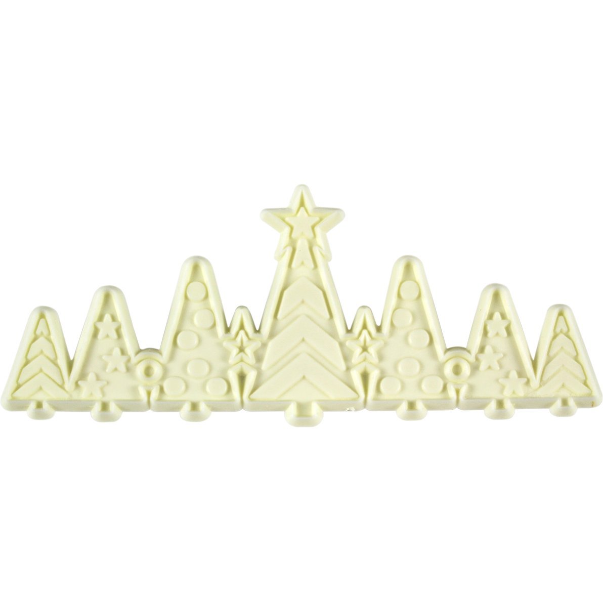 PME 117CH019 JEM Christmas Tree Border Cutter White 9 x 2 x 25 cm