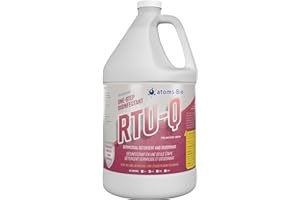 RTU-Q All-in-One Cleaner, Disinfectant & Deodorant | Neutral pH Formula | Ideal for Bathrooms, Kitchens, Gyms, Work Areas | C