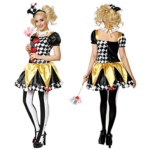 Jester-Style (Clown) Heart Costume -- Women's Costume
