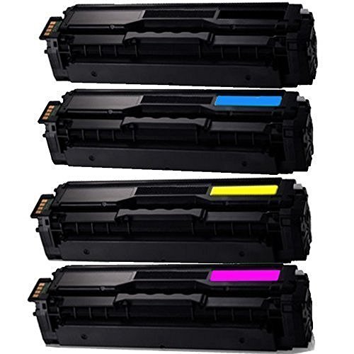 SHOP AT 247 247T-SA-504S-00-CLT504SSet-80 Compatible Toner Cartridge Replacement for Samsung CLT-K504S,CLT-C504S,CLT-Y504S,CLT-M504S for Xpress SL-C1810W,C1860FW,CLX-4195FN,4195FW,CLP-415NW, Black, Cyan, Yellow, Magenta