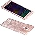 Dreams Mall(TM)Bling Glitter Crystal Diamond Whole Body Protector Film Sticker for Samsung Galaxy Note 4-Light Pink