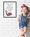 Keep Your Heels, Head and Standards High - 11x14 Unframed Art Print - Makes a Great Motivational Gift Under $15