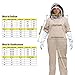 New Professional Medium Cotton Full Body Beekeeping Bee Keeping Suit, with Veil Hood By Aspectek
