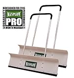 Manplow PRO42 2pk PRO Snow Pusher, 42