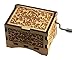 TheLaser'sEdge, Personalizable Damask Music Box, Laser Engraved Wood (Standard, Fur Elise)